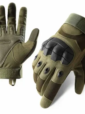 Značkový DRAGOWA TACTICAL Taktické rukavice Alder, zelená