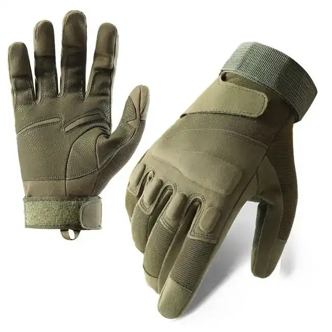 Bezpečná Platba DRAGOWA TACTICAL Taktické rukavice Aspen, zelené