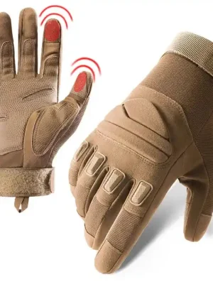 Sezónní Sleva DRAGOWA TACTICAL Taktické rukavice Yankee, khaki barva