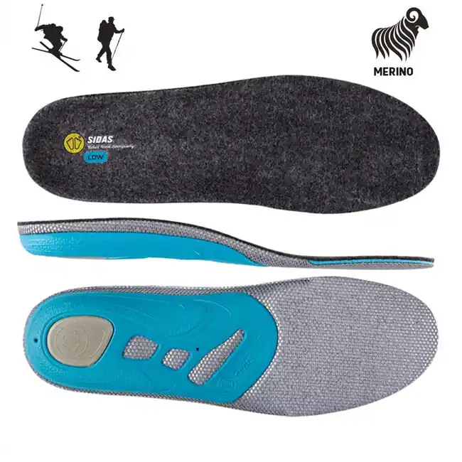 Expresní Doručení Vložky do bot Sidas 3Feet Merino Low