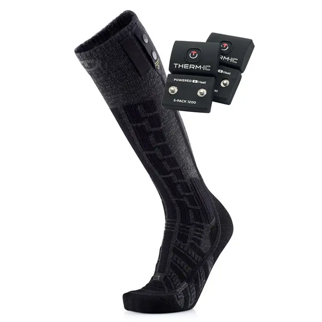 Vyhřívané lyžařské ponožky Therm-ic Comfort S.E.T + S-Pack 1200 Oblíbený