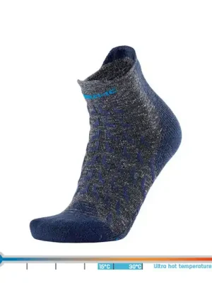 Nakupujte Hned Kotníkové ponožky Therm-ic, šedá/navy blue