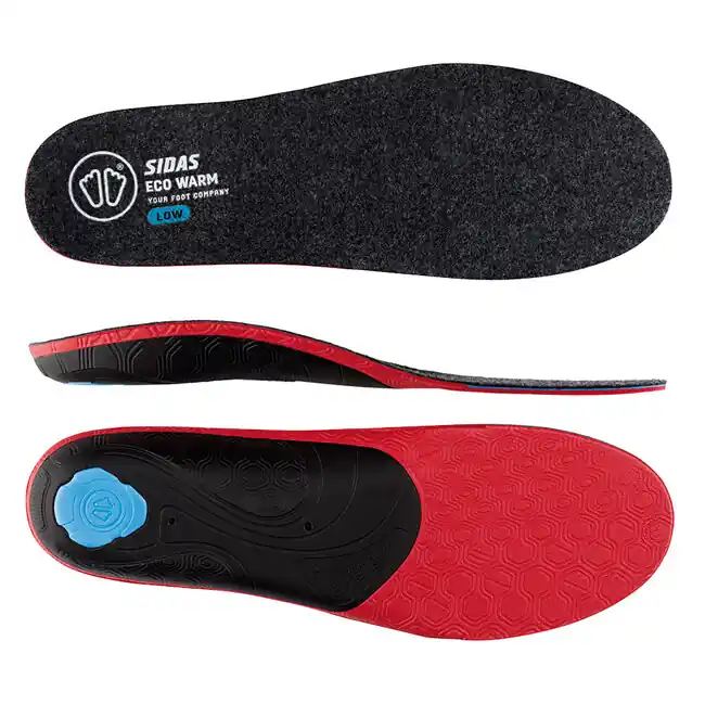 Vložky Sidas s nízkou podporou 3Feet Eco Warm Zlevněný