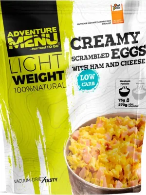 Adventure menu Krémová míchaná vajíčka se šunkou a sýrem, 405g Rychlé Dodání