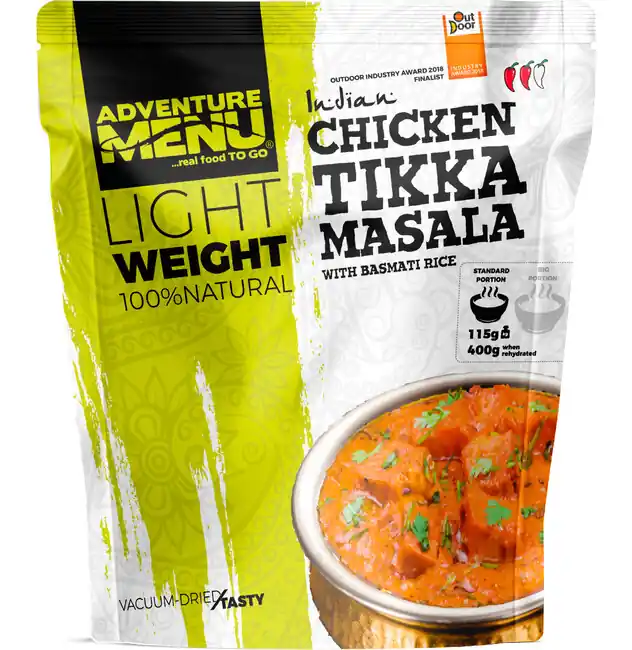 Levný Adventure menu Kuře Tikka Masala s rýží basmati, 600g