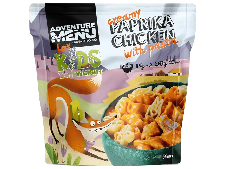 Hit Sezóny Adventure menu Kuře na paprice s těstovinami, 250g