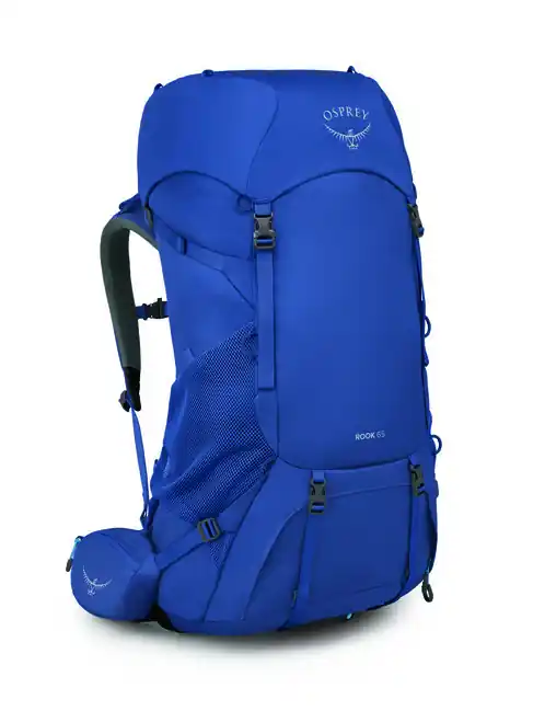 Akce Turistický batoh OSPREY ROOK 65, astology blue/blue flame