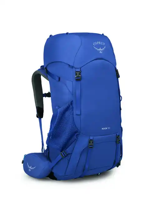 Akční Cena Turistický batoh OSPREY ROOK 50, astology blue/blue flame