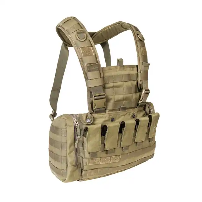 Omezená Nabídka Tasmanian Tiger Univerzální vesta Chest Rig M4 MKII, olivová