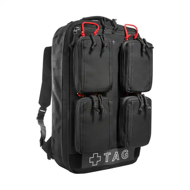 Nejprodávanější Tasmanian Tiger Batoh první pomoci Medic Mascal Pack, černý 19L