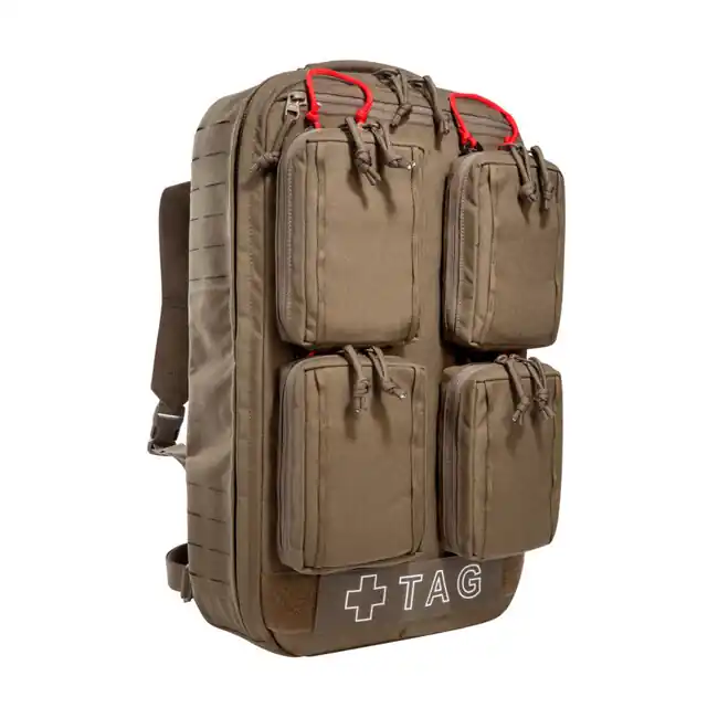 Tasmanian Tiger Batoh první pomoci Medic Mascal Pack, coyote brown 19L Top Prodej