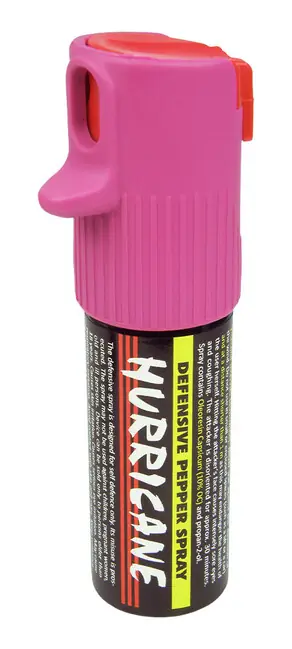 Vrácení Zdarma Obranný sprej OC Hurricane 15ml, růžový