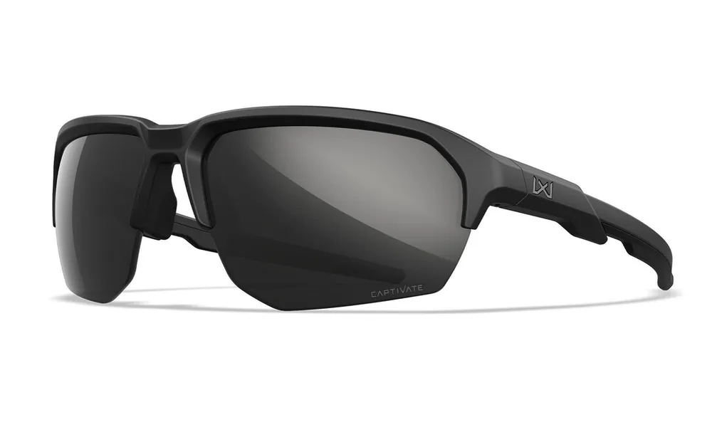 Expresní Doručení Wiley X Sluneční brýle Jakl, Captivate Polarized Black Mirror/ Matte Black