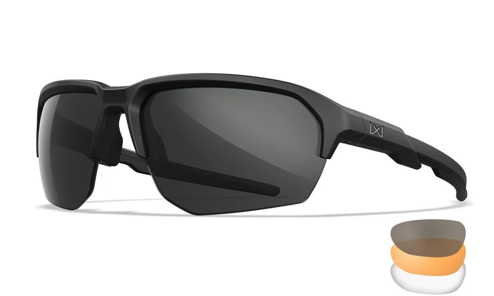 Wiley X Sluneční brýle Jakl, Grey/Clear/Light Rust/Matte Black Nejlepší Volba