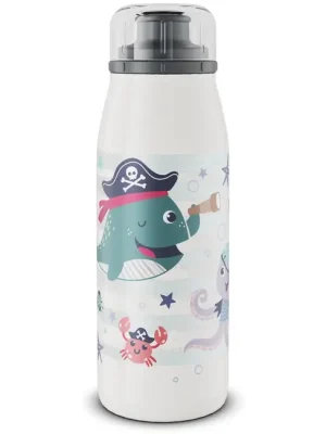 alfi isoBottle Kids dětská láhev na pití z nerezavějící oceli 0,35 L, pirát Zlevněný