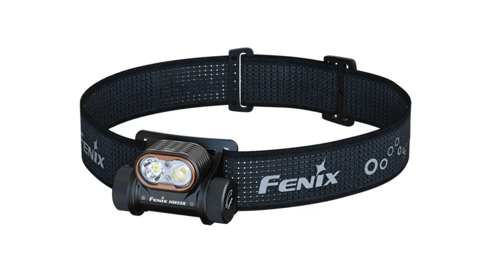 Fenix Nabíjecí čelovka HM55R, celočerná Cenová Bomba