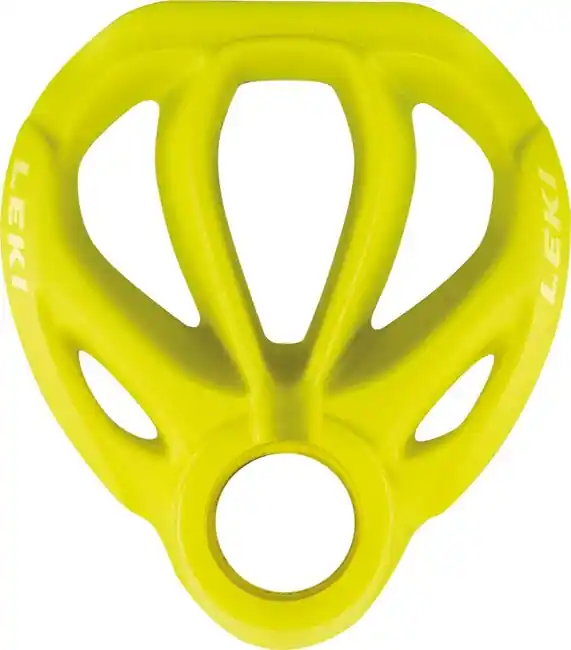 LEKI Talířky Contour Binding Basket Race, neonově žlutý Zlevněný