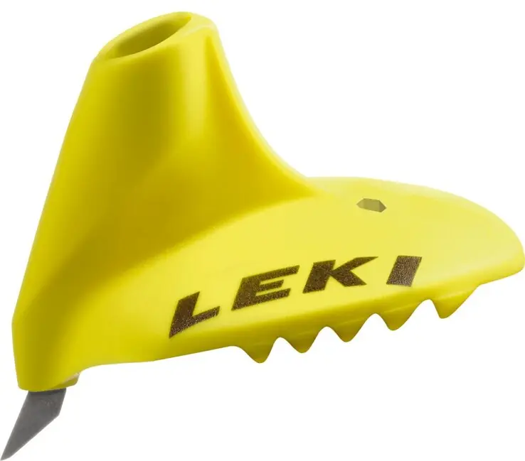 LEKI Talířky s hrotem Super Race Vario Basket 9 mm, neonově žlutý Dokud Zásoby Vydrží