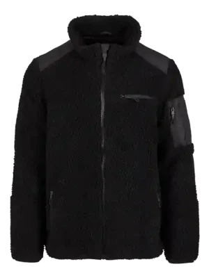 Jen Po Omezenou Doba Brandit Pánská fleecová bunda Ramble Teddyfleece, černá