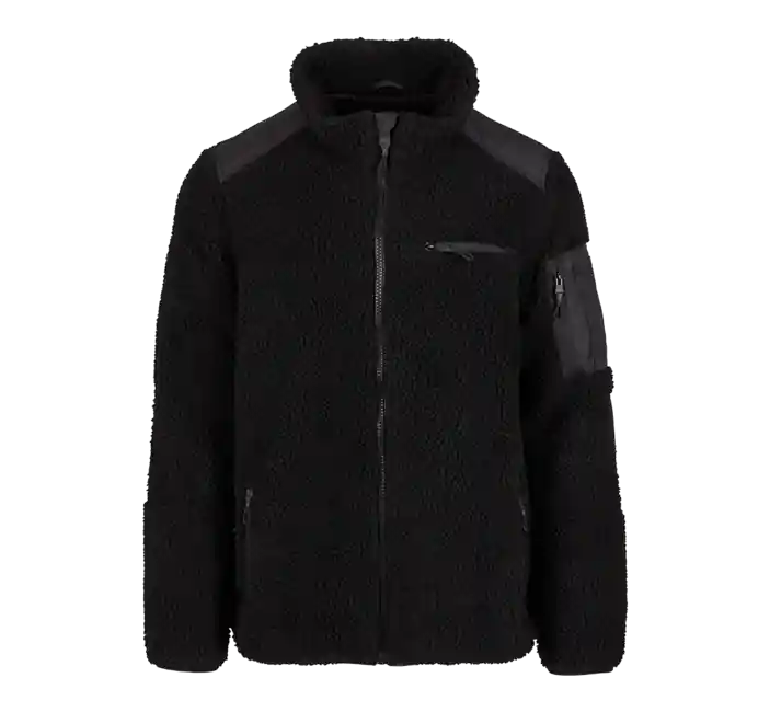 Jen Po Omezenou Doba Brandit Pánská fleecová bunda Ramble Teddyfleece, černá
