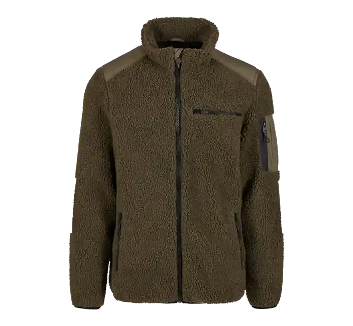Brandit Pánská flísová bunda Ramble Teddyfleece, olivová Vrácení Zdarma