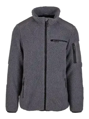 Brandit Pánská flísová bunda Ramble Teddyfleece, antracitová Výhodná Nabídka