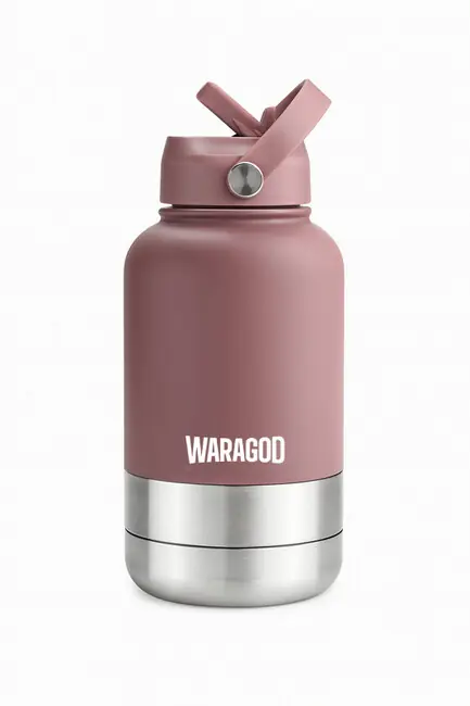 Hit Sezóny WARAGOD Termoska Aura 3v1 1000ml, růžová