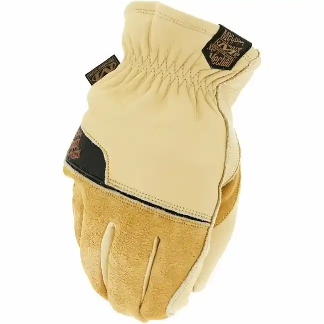Mechanix Pracovní rukavice Durahide Insulated Driver, hnědá Omezená Nabídka