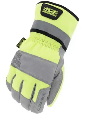 Hit Sezóny Mechanix Kožené rukavice ColdWork Gauntlet Hi-Viz, žlutá
