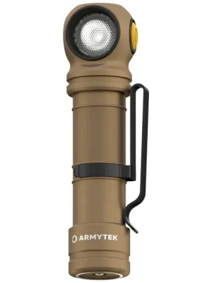 ArmyTek Wizard C2 Pro Max Magnet White LED ruční svítilna s magnetickým držákem napájení z akumulátoru 4000 lm, sand Oblíbený