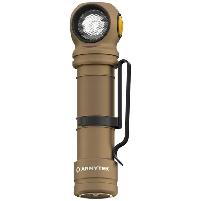 ArmyTek Wizard C2 Pro Max Magnet White LED ruční svítilna s magnetickým držákem napájení z akumulátoru 4000 lm, sand Oblíbený