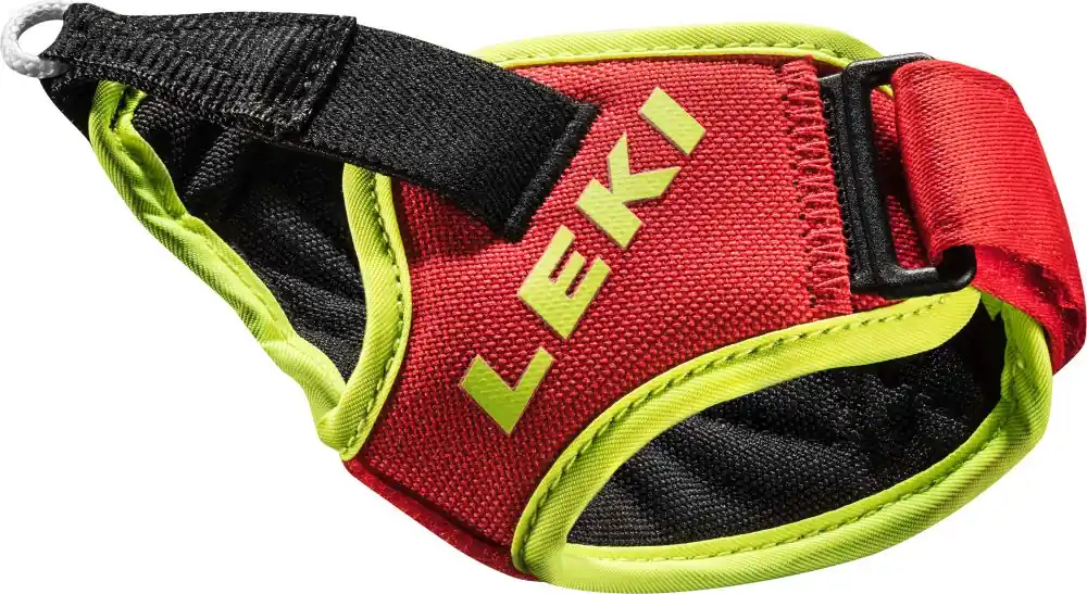 LEKI Poutka Frame Strap Trigger S- S/M/L, červeno žlutá Cenová Bomba