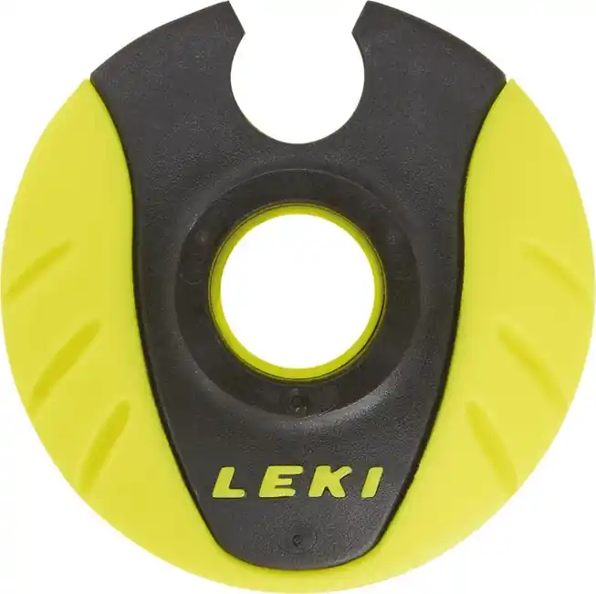 Nová Kolekce LEKI Talířky na hole Cobra, černá/ neonově žlutá