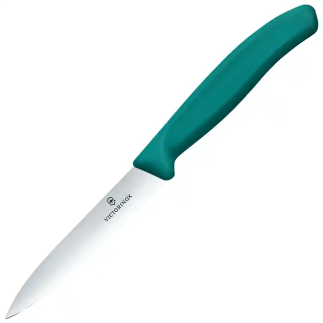 Victorinox Nůž na ovoce a zeleninu Swiss Classic 10cm, tyrkysová Nejlepší Volba