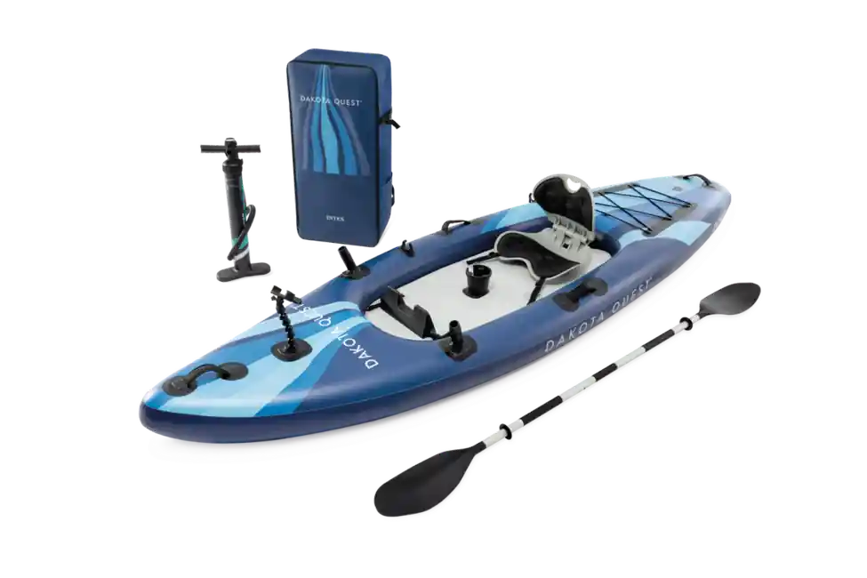 Vrácení Zdarma Intex Dakota Quest™ sit-on-top Kajak/SUP hybrid