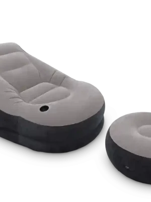 Intex Pohodlné nafukovací křeslo Ultra Lounge s podnožkou Rychlé Dodání