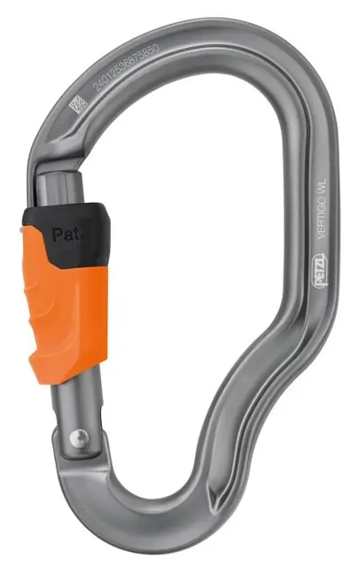 Petzl VERTIGO WIRE-LOCK karabina s pojistkou zámku wire-lock Levný