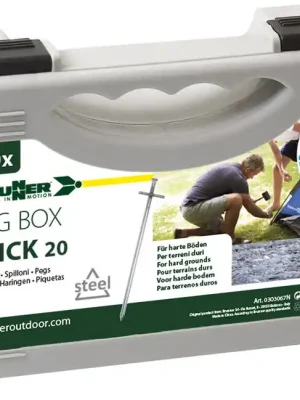Poslední Šance Brunner Stanové kolíky Peg Box Stick 20