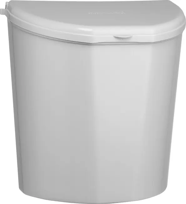 Brunner Koš na odpadky Pillar XL, bílá Rychlé Dodání