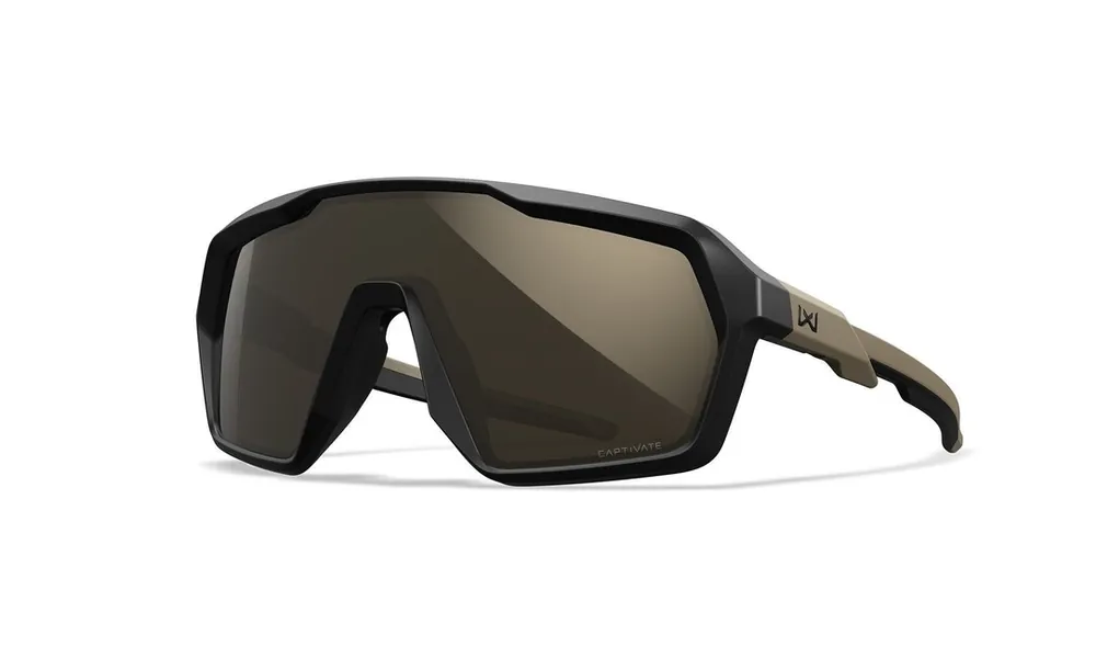 Nová Kolekce Wiley X sluneční brýle Citadel, Captivate tungsten mirror/matte black/tan