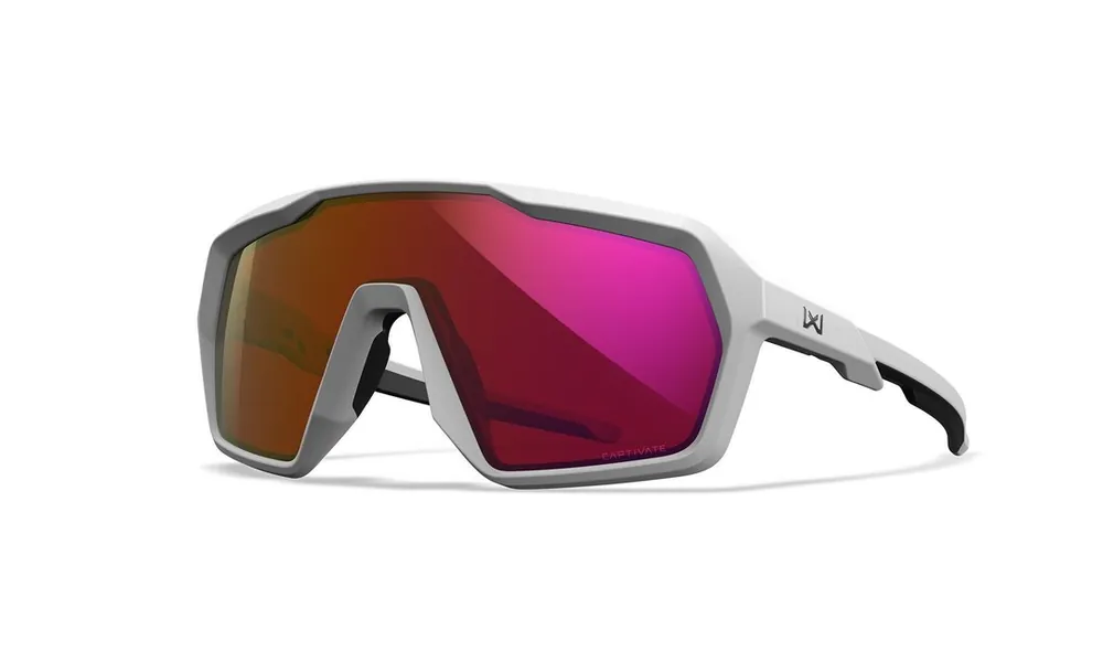 Must-Have Wiley X sluneční brýle Citadel, Captivate red mirror/polished white