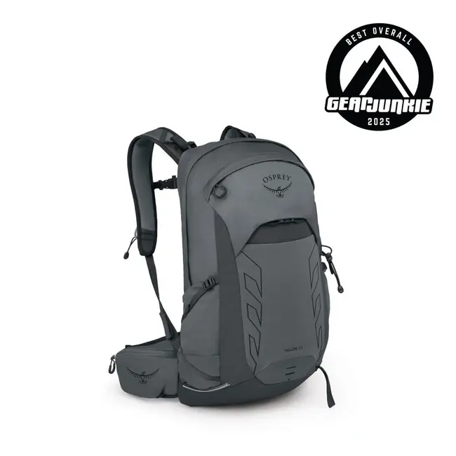 OSPREY TALON 22 turistický batoh, phantom grey/dark charcoal Poslední Šance