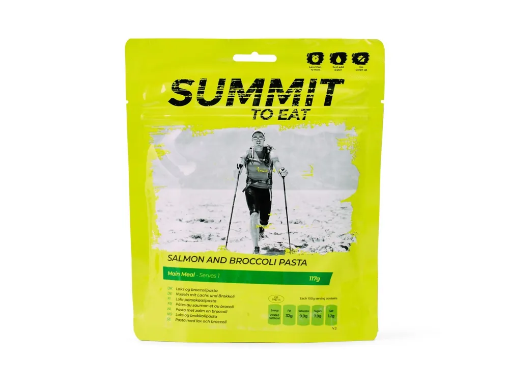 Summit To Eat Losos s těstovinami a brokolicí (117g) Sezónní Sleva