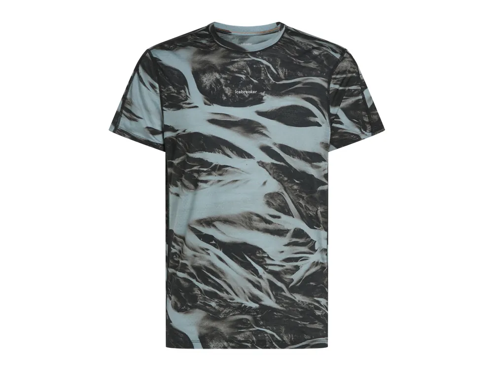 Icebreaker 125 Speed T-Shirt Motion, Flint Blue/Black/Aop Pouze Dnes