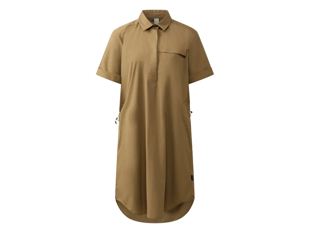 Aktuální Haglöfs Salo Dress Women, Oak Brown - turistické šaty