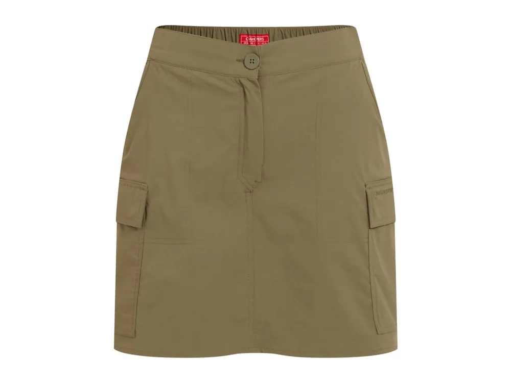 Craghoppers NosiLife Pro Cargo Skort, Wild Olive - sukně se všitými šortkami Akční Cena