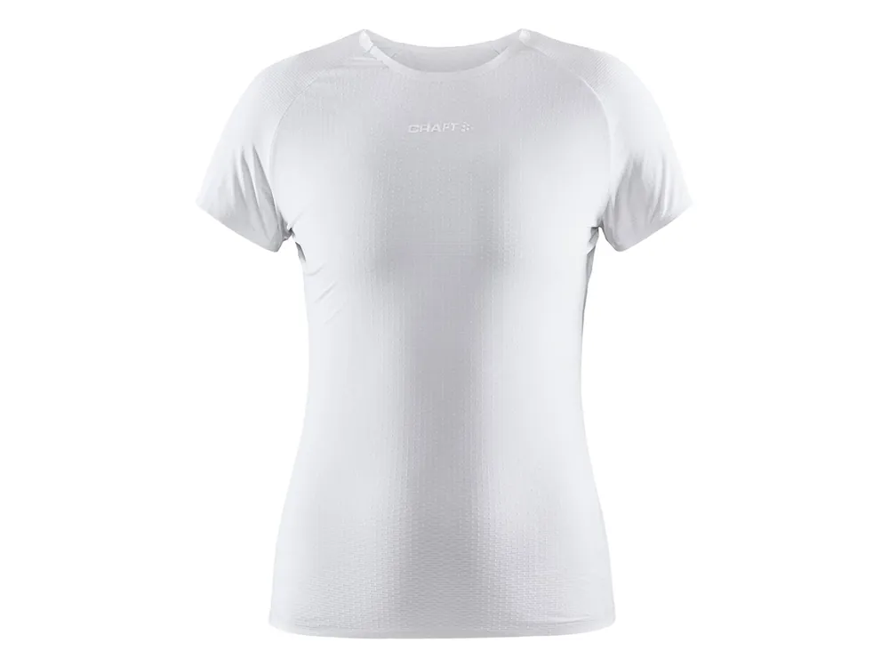 Craft Pro Dry Nanoweight SS W, bílá - dámské ultralehké tričko Sleva