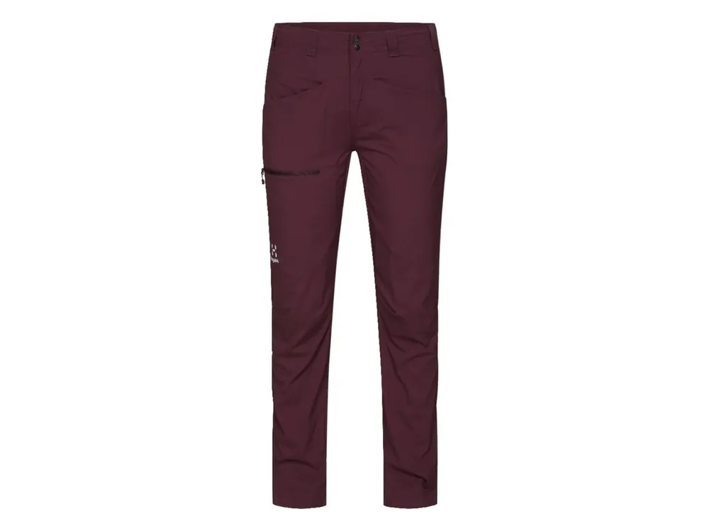 Haglöfs Lite Standard Pants Women, Aubergine - dámské lehké kalhoty Nejlepší Cena
