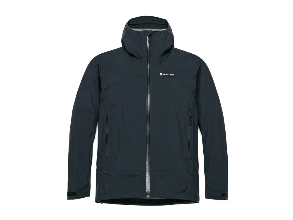 Výprodej Montane Norste Lite Jacket, black - pánská lehká nepromokavá bunda