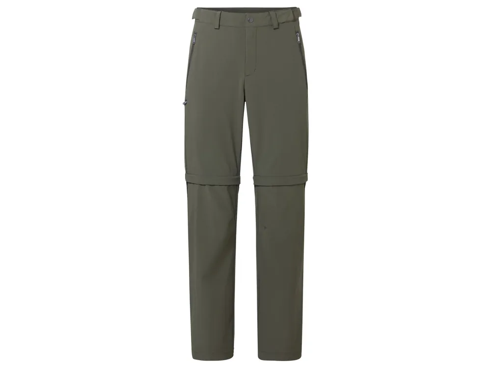 Vaude Mens Farley Stretch ZO Pants II, khaki uni - pánské kalhoty Přímo Od Výrobce